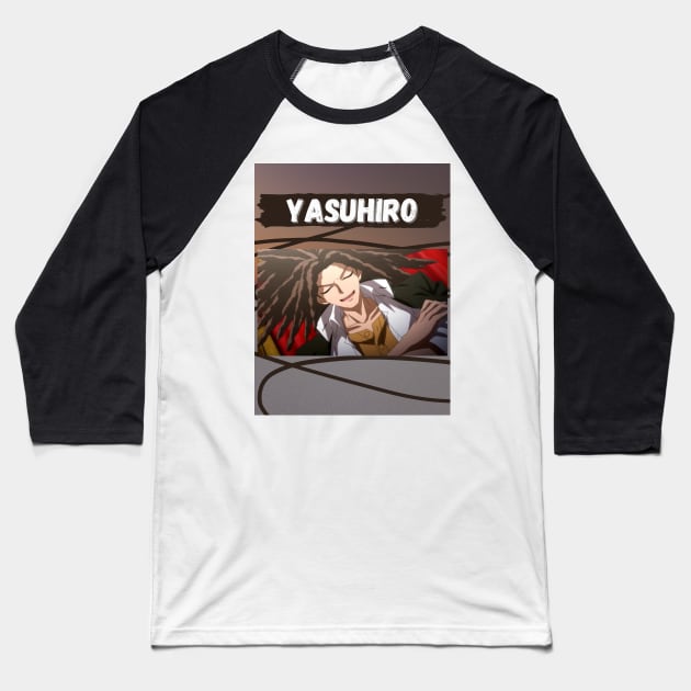 Yasuhiro: Danganronpa 1 Baseball T-Shirt by TheMochiLife